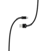 Zore LS65 3 Metre 2.4A Hasir Lightning Usb Şarj Data Kablosu thumbnail 4