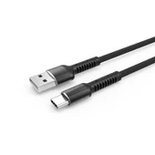Zore LS65 2.4A 3 Metre Hasir  Type-C Usb Şarj Data Kablosu thumbnail 4