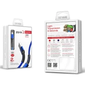 Zore LS64 2 Metre Hasir Type-C Usb Şarj Data Kablosu thumbnail 10
