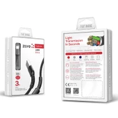 Zore LS65 2.4A  3 Metre Örgü Micro Usb Şarj Data  Kablo thumbnail 1