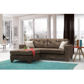 Perla Sofa Konfor Köşe Koltuk Takımı Kahve thumbnail 2