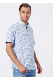 Gömlek, 2xl, Mavi thumbnail 3