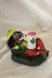 Küllük Muzip Kültablası Bob Marley Çiçek thumbnail 4