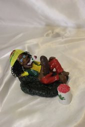 Küllük Muzip Kültablası Bob Marley Çiçek thumbnail 5