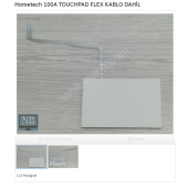 Hometech 100A TOUCHPAD FLEX KABLO DAHİL thumbnail 1