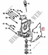 SYM ORBIT - FIDDLE - JET 4  125 KAPAK CONTA thumbnail 2
