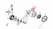 SYM GTS 250 İ - JOYMAX 250 MANYETO VOLANI ROTOR thumbnail 2