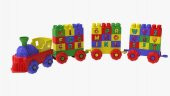 Eğlenirken Öğreten Alfabe Tren Blocks Set - 52 Parça thumbnail 3