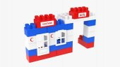 Süper Eğlenceli Hastane Blocks Set - 40 Parça thumbnail 2