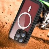 iPhone 15 Pro Kılıf 1-1 Su Geçirmez thumbnail 8