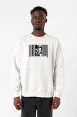 Casablanca Insıde A Barcode Beyaz Erkek 2ip Sweatshirt thumbnail 1