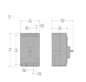Schneider 3x80A 30kA Kompakt Şalter G12F3F80 thumbnail 2