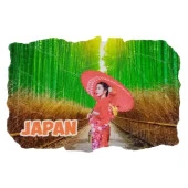 Japonya Temalı Fresco Magnet thumbnail 1