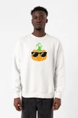 Cool Pumpkin Beyaz Erkek 2ip Sweatshirt thumbnail 1