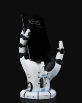 Android Robot Kol Telefon Tutucu-Şarj Bölmeli thumbnail 1