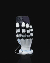 Android Robot Kol Telefon Tutucu-Şarj Bölmeli thumbnail 3