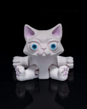 Hareketli Busya Kedi Oyuncak Figür 15CM thumbnail 2