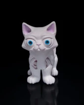 Hareketli Busya Kedi Oyuncak Figür 15CM thumbnail 3