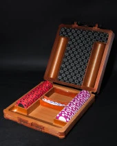 Casino Poker Chips Çanta Seti DEV BOY thumbnail 2