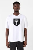 GOT House Forrester Beyaz Erkek Oversize Tshirt thumbnail 1
