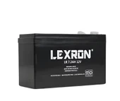 Lexron 12 volt 7.2 amper kuru tip akü thumbnail 1