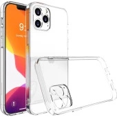 Iphone 14 Pro Kamera Korumalı Şeffaf Yumuşak Silikon thumbnail 3