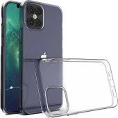 Iphone 12 Pro Max Kamera Korumalı Şeffaf Yumuşak Silikon thumbnail 3