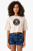 Monsta X Monbebe Coffee Bej Kadın Crop Tshirt thumbnail 1