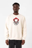 Pennywise Face Ekru Erkek 2ip Sweatshirt thumbnail 1