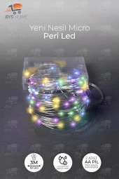 Peri Led Işık 3 metre Rgb Renkli thumbnail 1