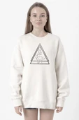 Princess Mononoke Wolves Beyaz Kadın 2ip Sweatshirt thumbnail 1
