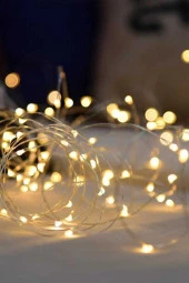 Peri Led Işık 3 Metre Sarı Pilli thumbnail 4