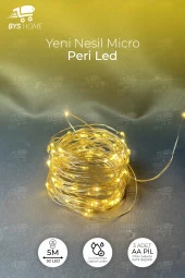 Peri Led Işık 5 Metre Sarı Pilli thumbnail 1