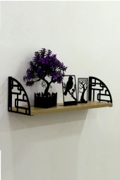 Erva Oval Raf Boru Desen 60cm Beyaz thumbnail 2