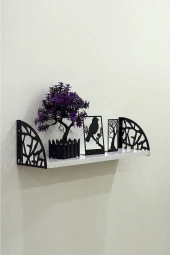 Erva Oval Raf Çatlak Desen 60cm Meşe thumbnail 2