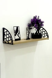 Erva Oval Raf Üçgen Desen 60cm Beyaz thumbnail 2