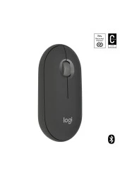 logitech  M350s Pebble 2 Kablosuz Mouse - Grafit thumbnail 3