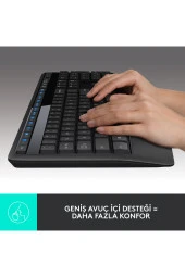 Logitech MK345 920-006514 Kablosuz Klavye Mouse Seti thumbnail 4