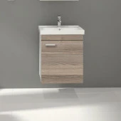 Denko Terra 50 cm Alize MDF Banyo Dolabı Takımı thumbnail 2