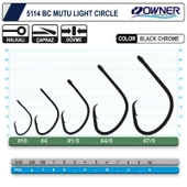 Owner 5114 Mutu Light Black Chrome İğne thumbnail 2
