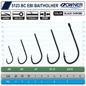 Owner 5123 Ebi Baitholder Black Chrome İğne thumbnail 2