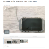 HP DV3-4000 SERİSİ TOUCHPAD FLEX KABLO DAHİL thumbnail 1
