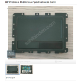 HP ProBook 4510s touchpad kablolar dahil thumbnail 1