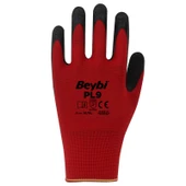 Beybi PL9 Polyester Örme Lateks Eldiven 10 No thumbnail 3