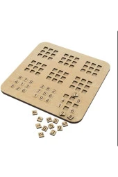 Ahşap Sudoku Oyunu 25*25 Cm thumbnail 1