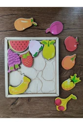 Meyveler Puzzle 18*20 Cm thumbnail 2