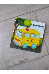 Mini 4 Parça Ambulans Puzzle 13 Cm thumbnail 1