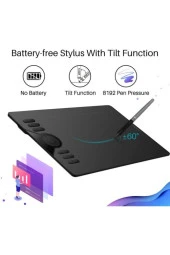Huion HS610 10x6.25" Grafik Tablet thumbnail 8
