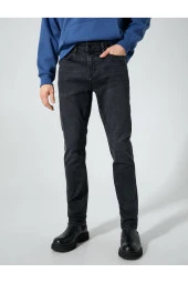 Slim Fit Kot Pantolon - Brad Jean thumbnail 3