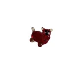 El Yapımı Mini Murano Cam Köpek Biblo A151-01 thumbnail 1
